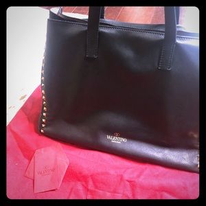 Valentino rockstud large tote purse